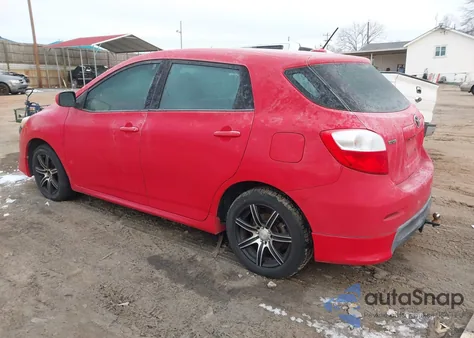 2010 Toyota Matrix из США, поврежденный, VIN 2T1KU4EE5AC519495